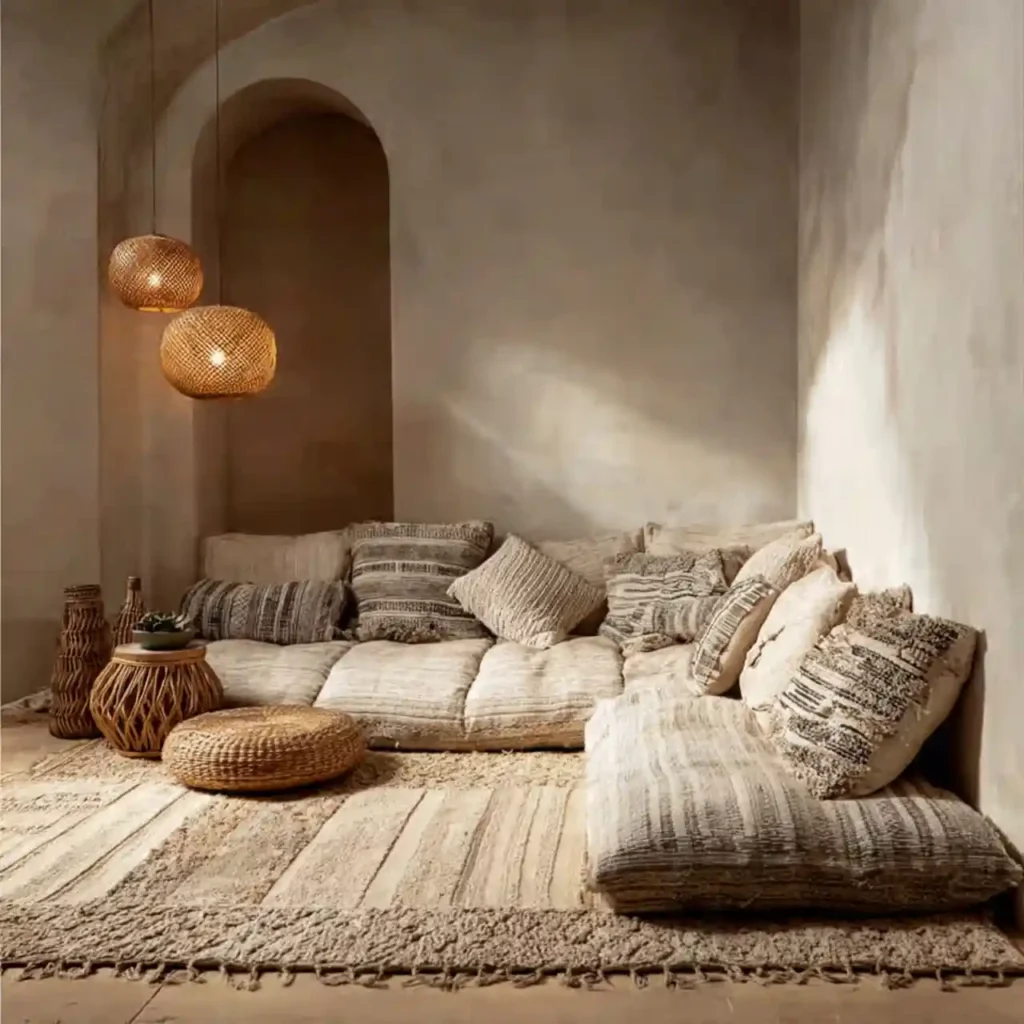 13-Modern Boho Living Room Idea