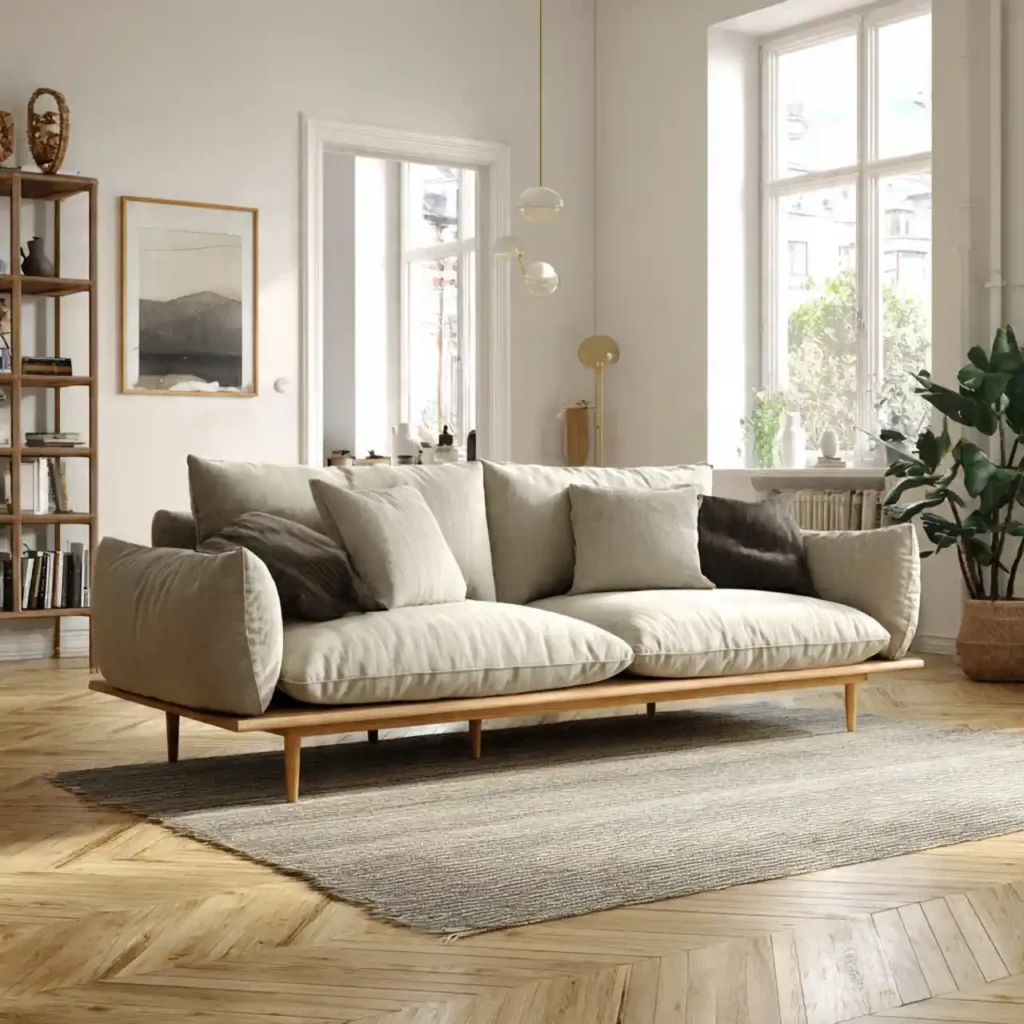 13-Scandinavian Living Room Idea