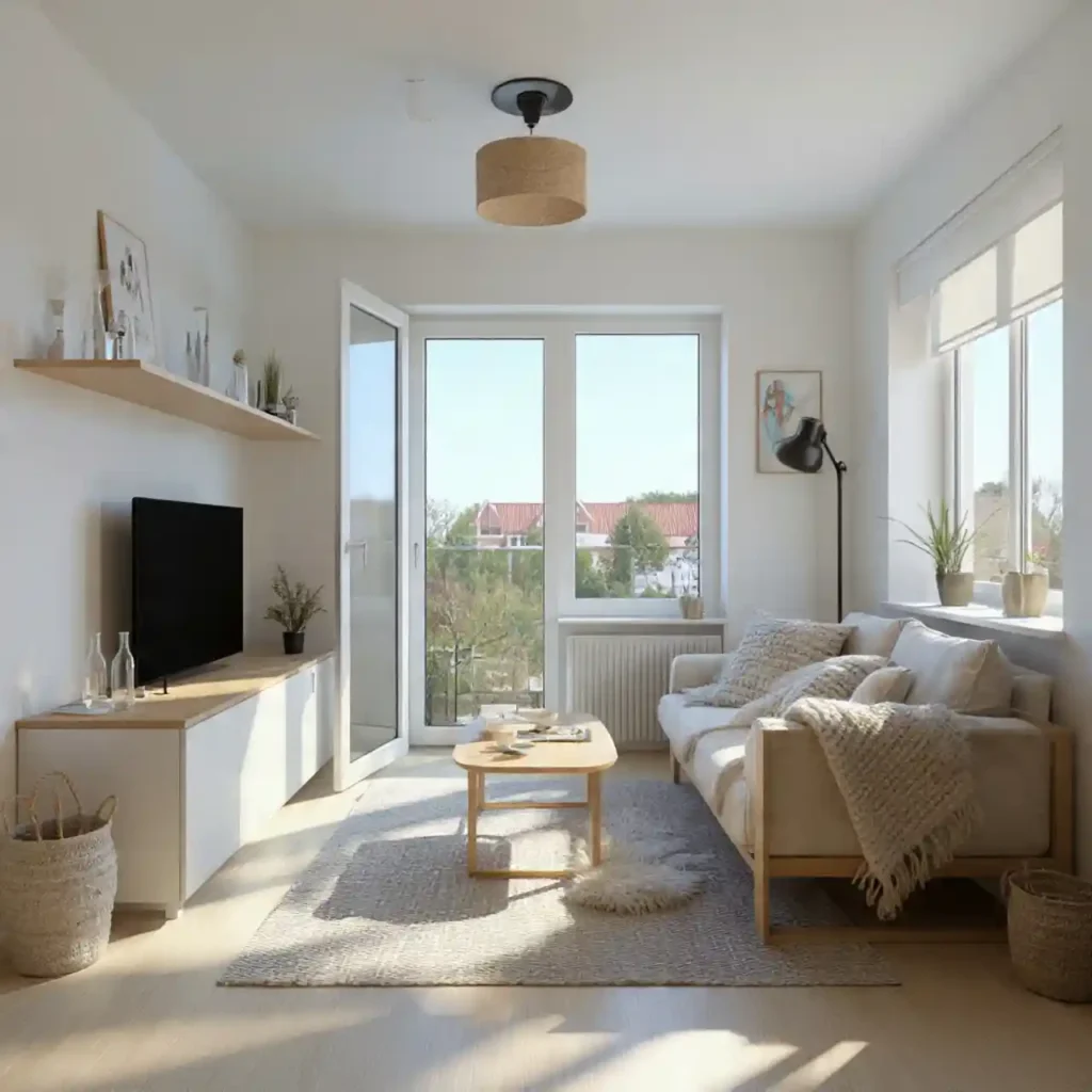 13-Studio Living Room Idea