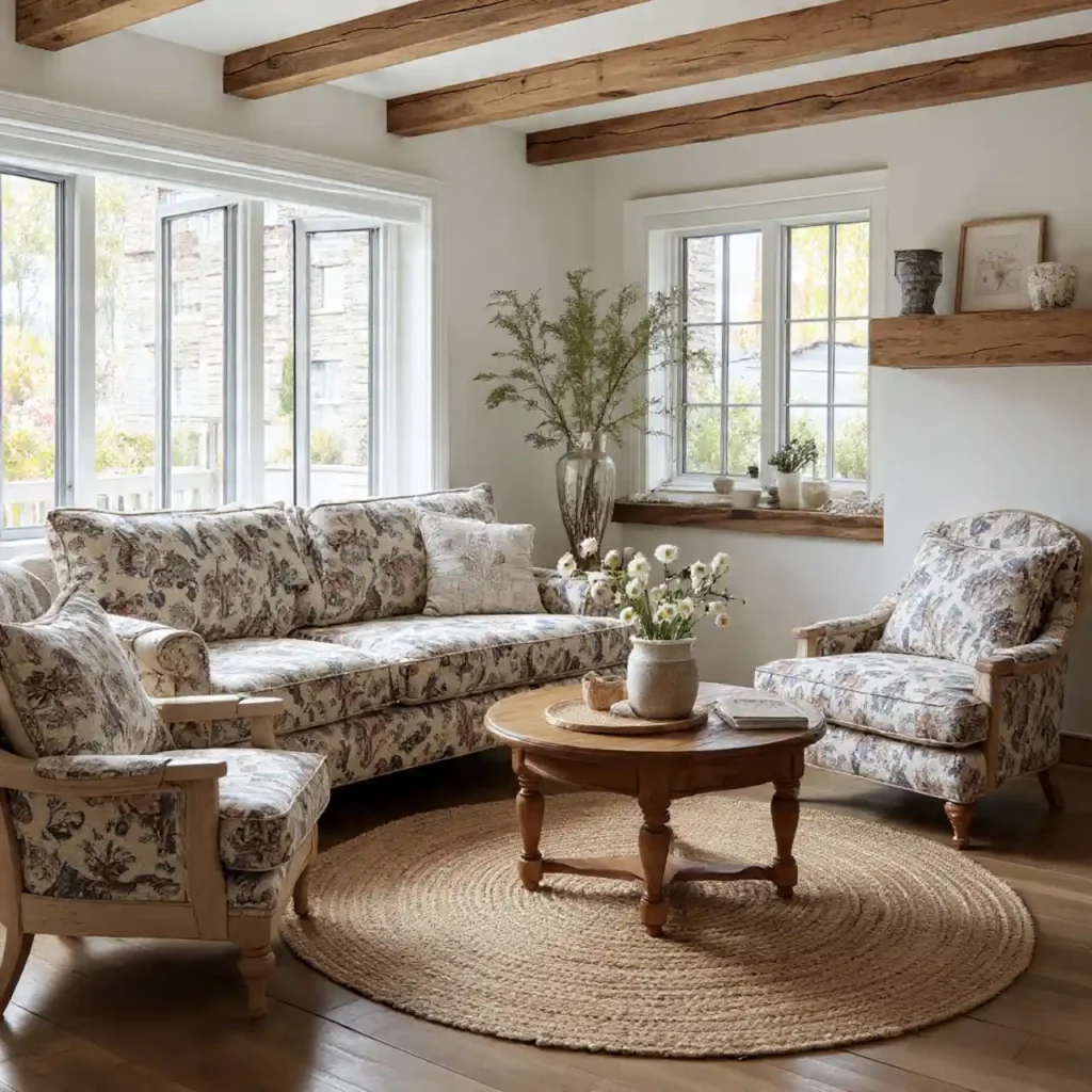 14-Cottagecore Living Room Idea