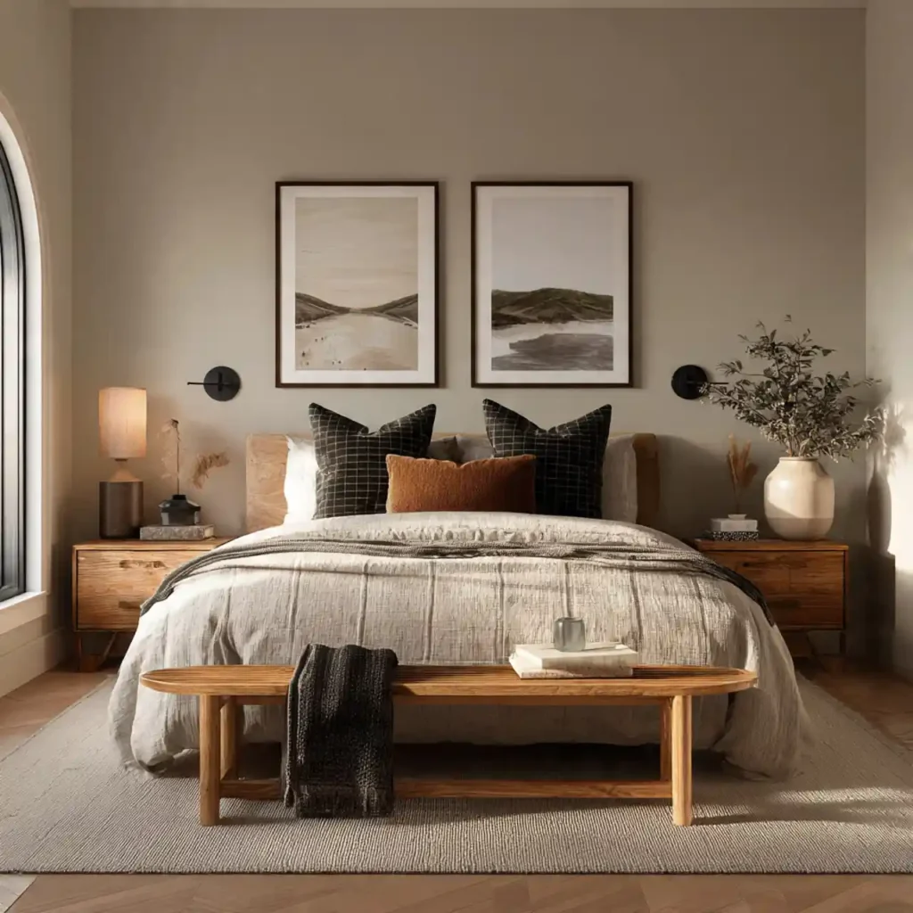 14-Japandi Bedroom Idea