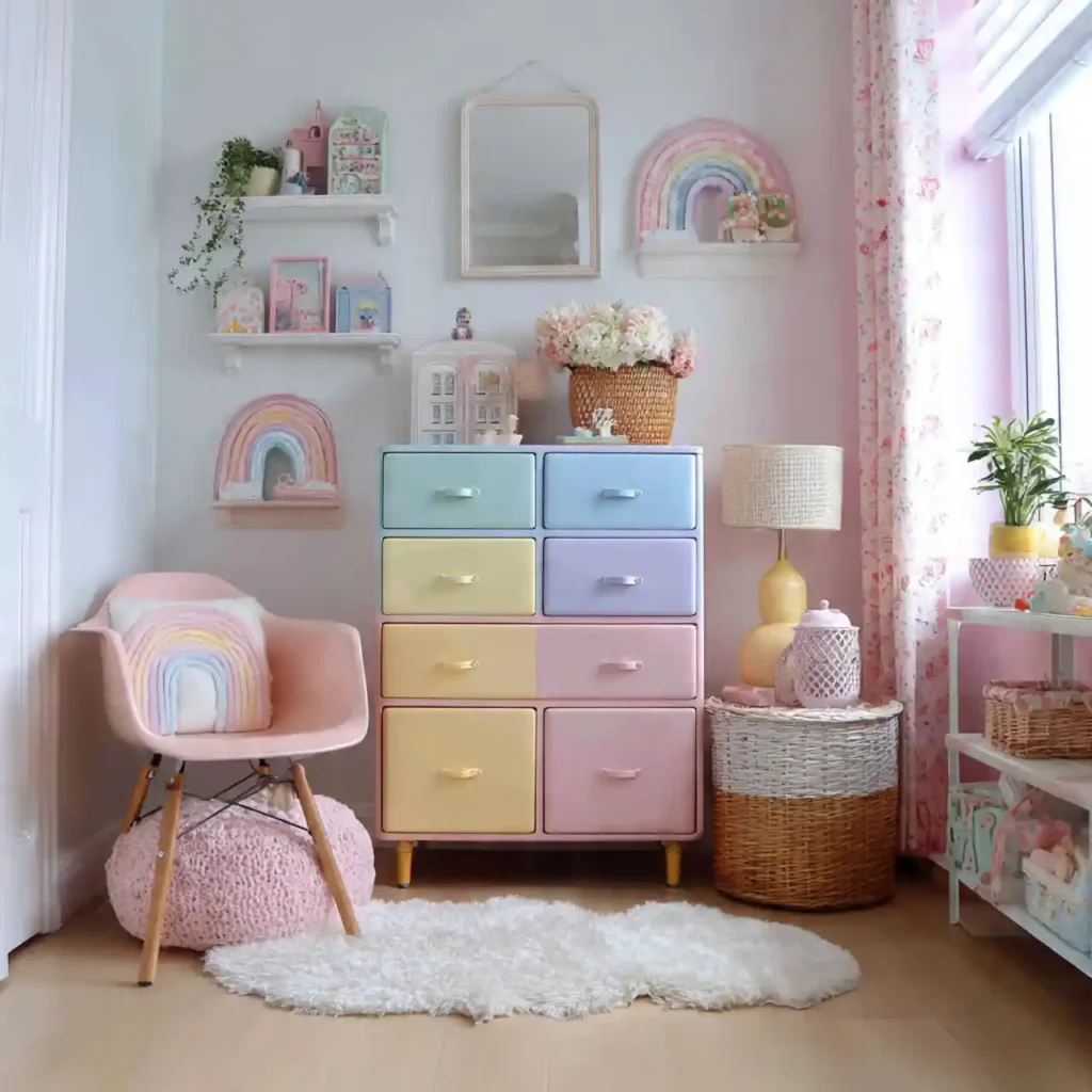 14-Little Girl Bedroom Decorating Idea