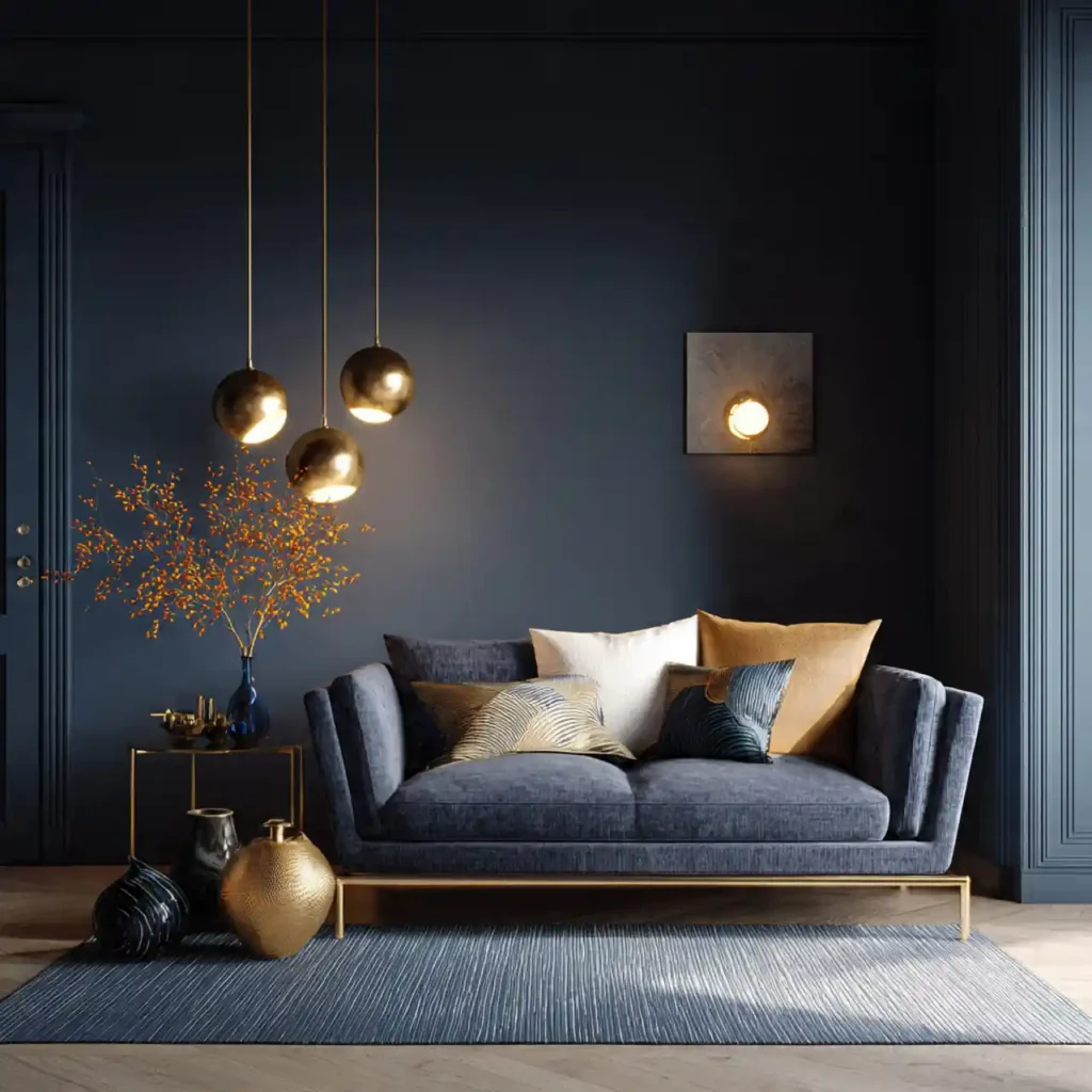 14-Long Narrow Living Room Idea