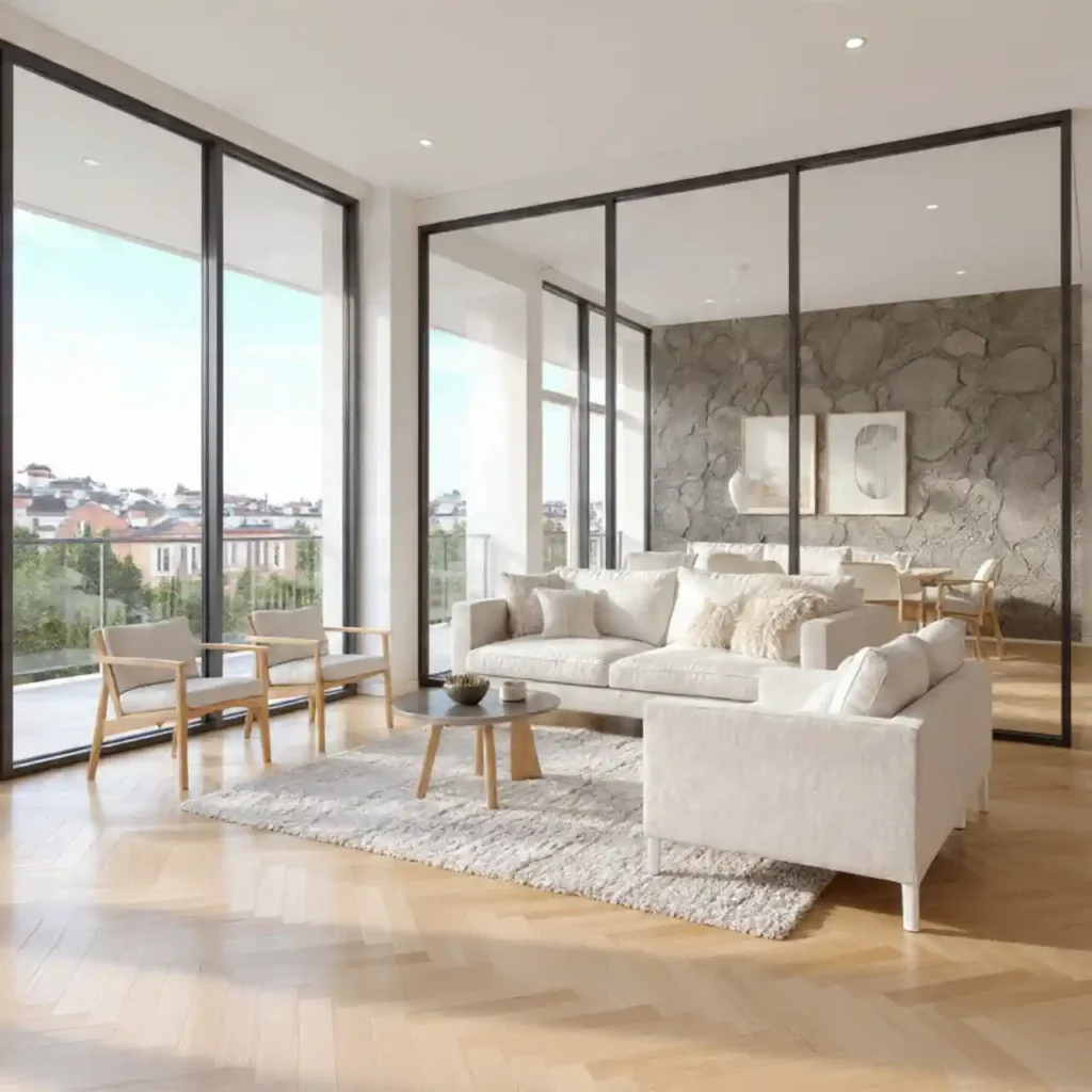 14-Open Concept Living Room Idea