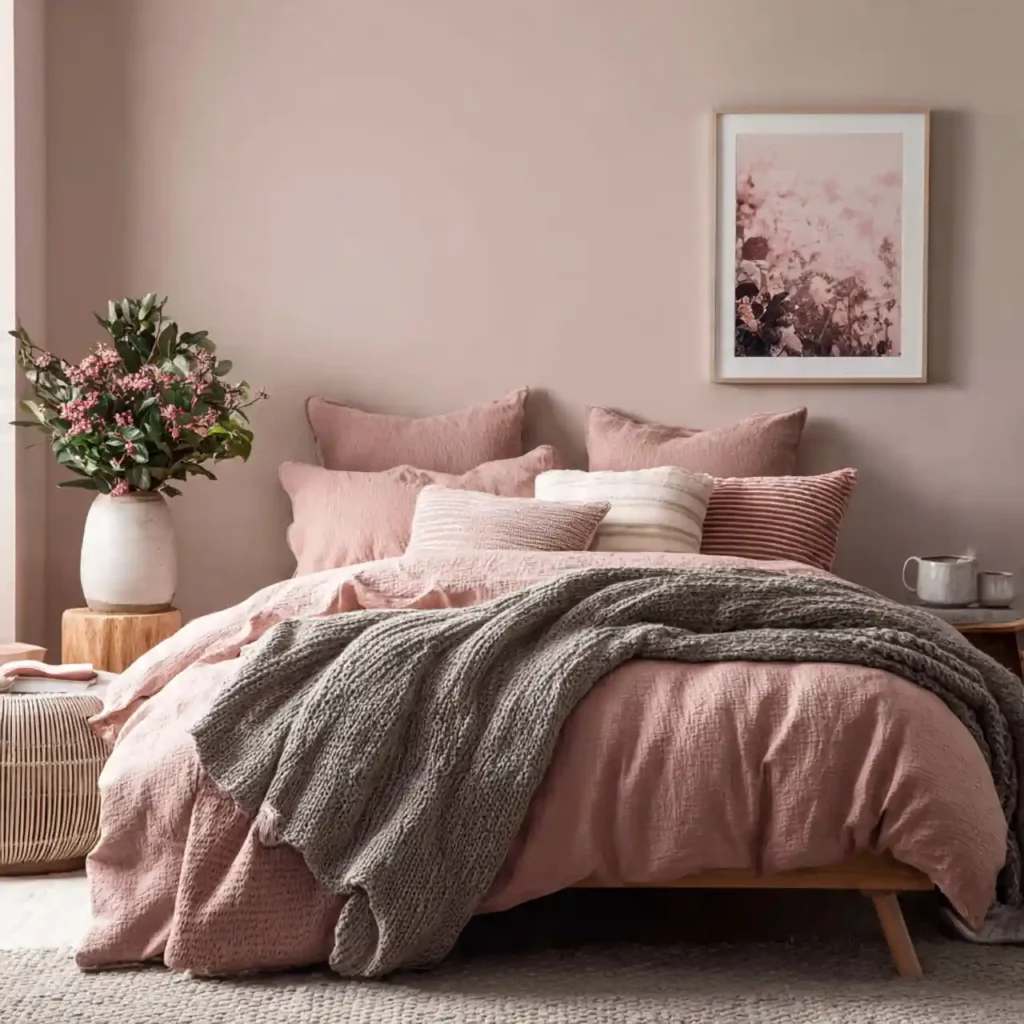14-Pink Bedroom Idea
