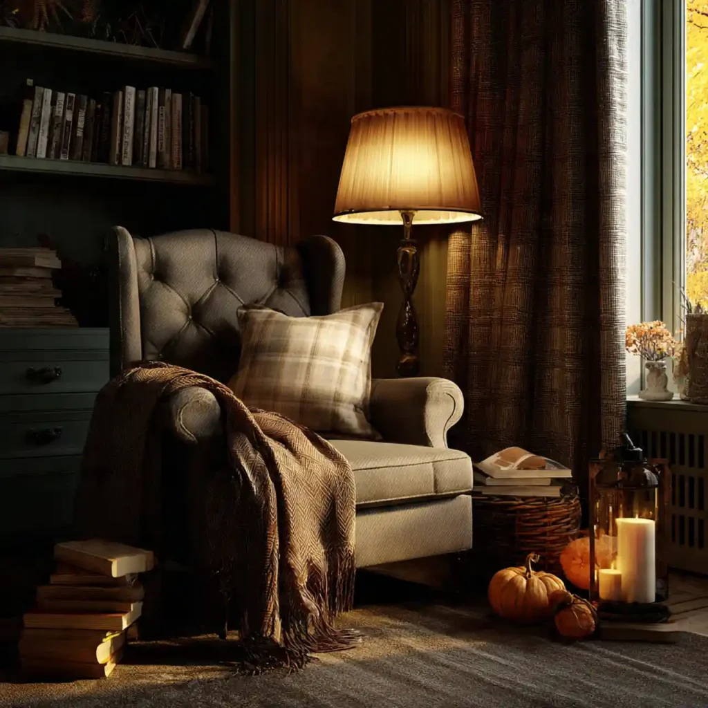 15-Fall Living Room Decor Idea