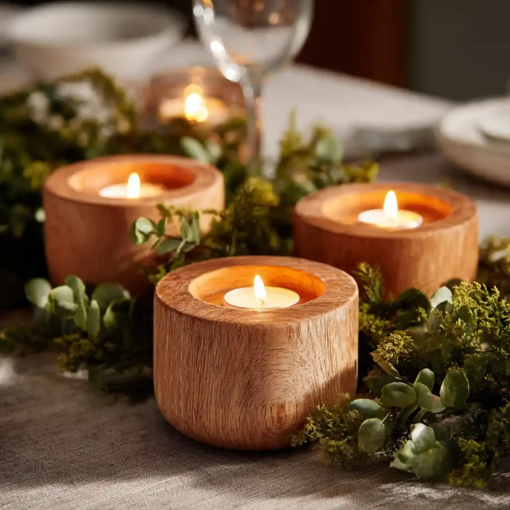 15-Fun Natural Table Setting Idea