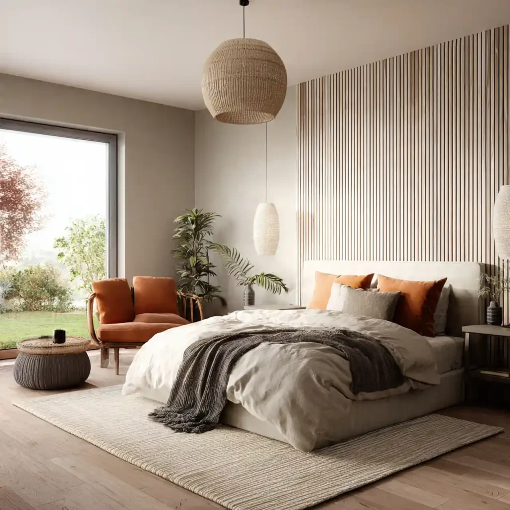 15-Minimalist Japandi Bedroom Idea