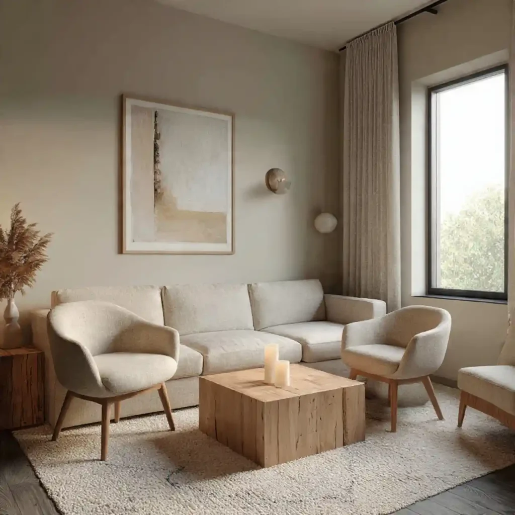 15-Neutral Living Room Idea