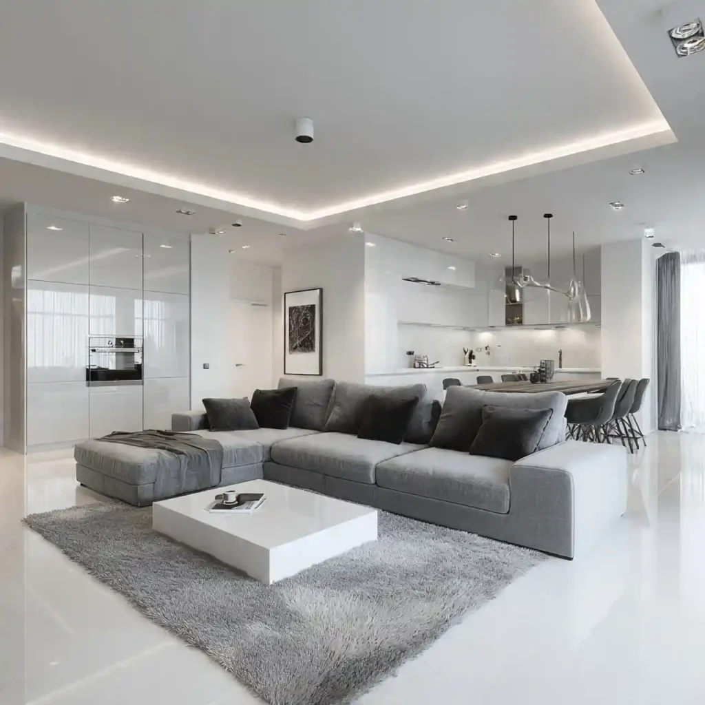 15-Open Concept Living Room Idea