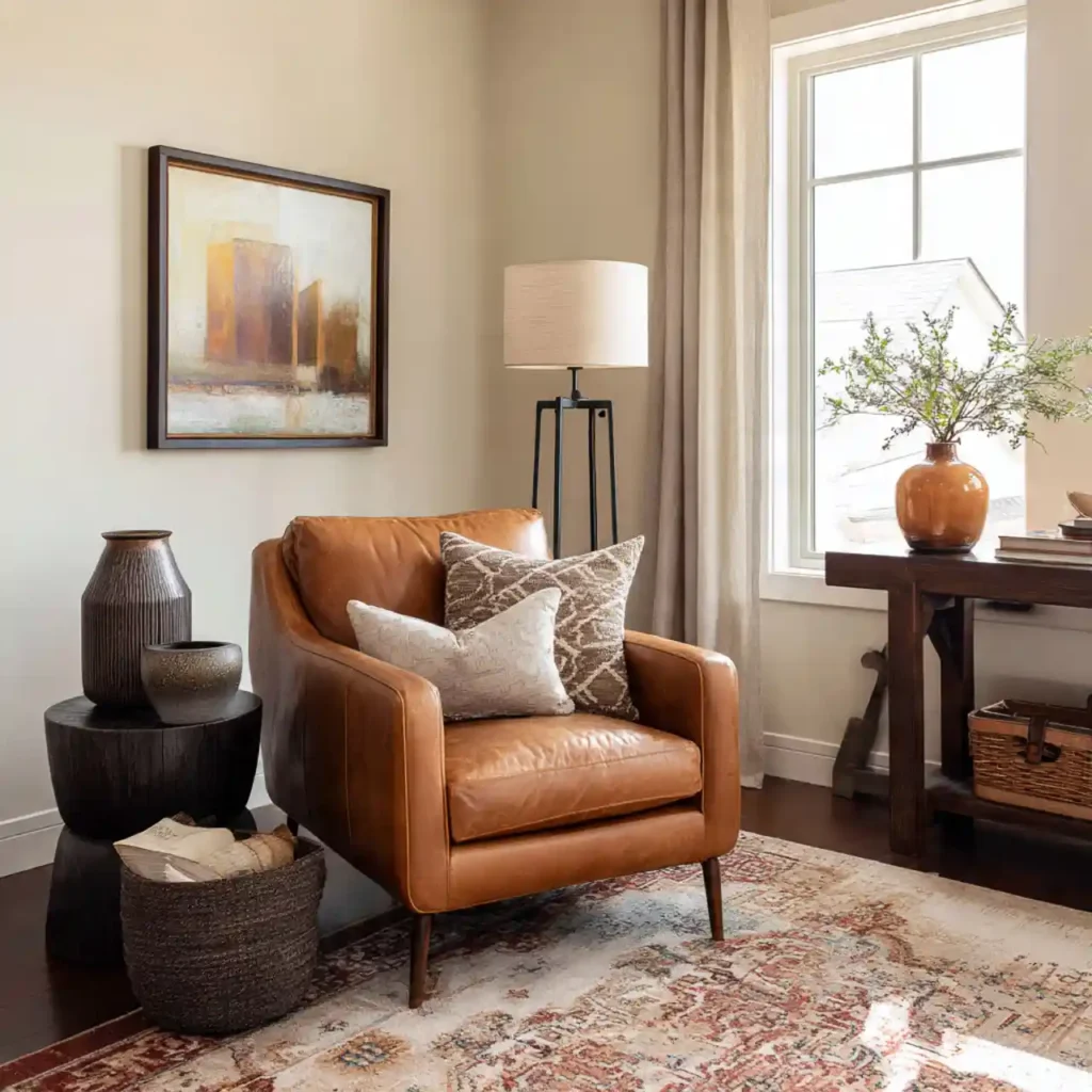 16-Earth-Tone Living Room Idea