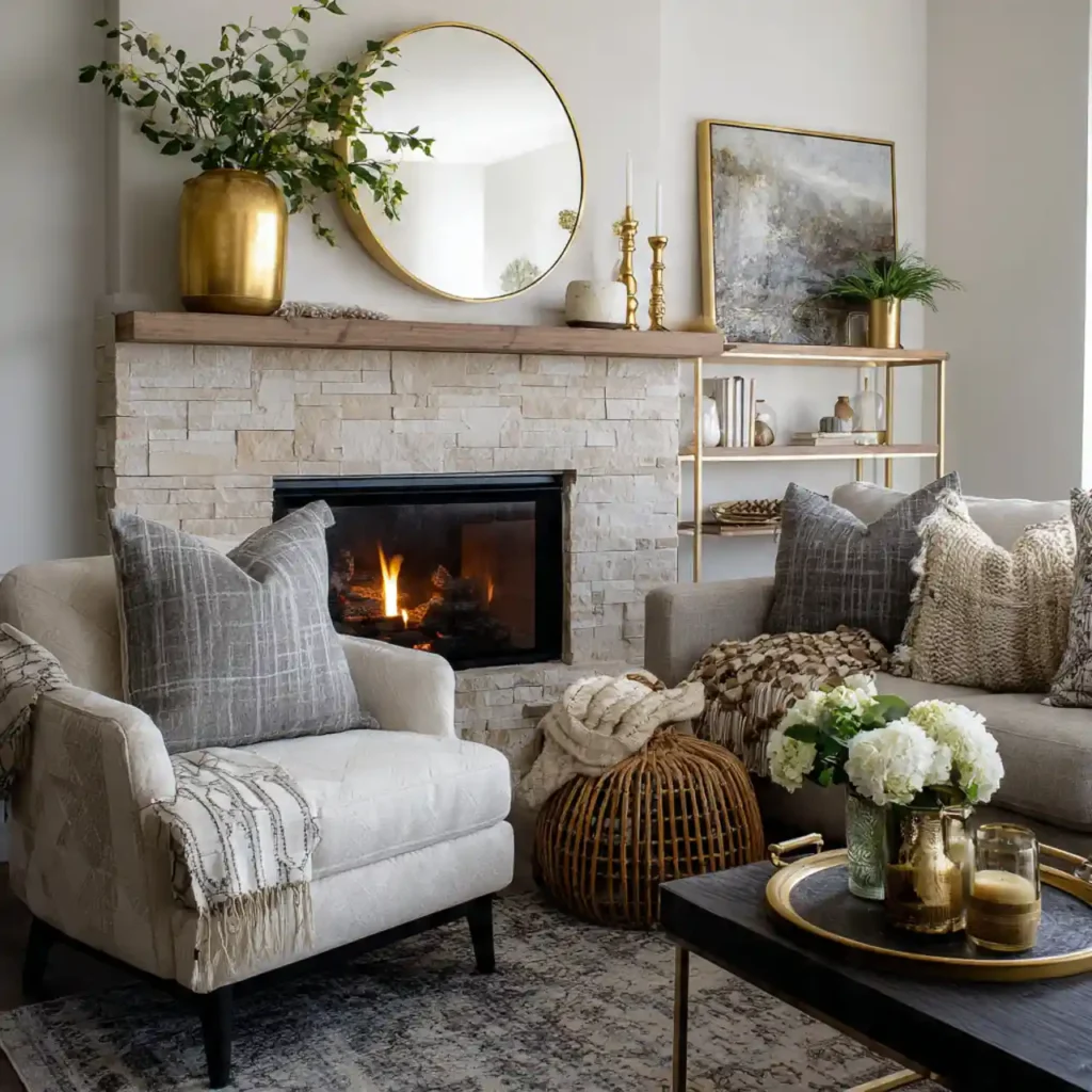 16-Fall Living Room Decor Idea