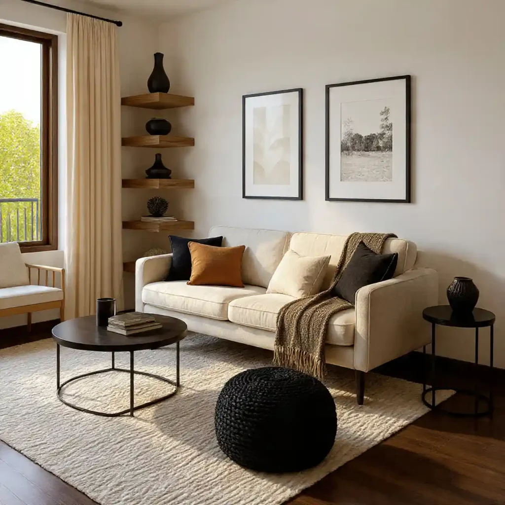 16-Neutral Living Room Idea