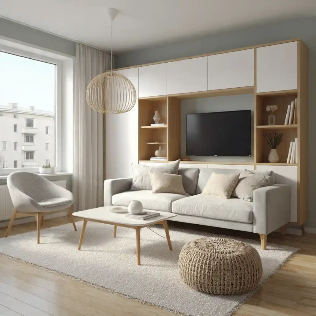 16-Scandinavian Living Room Idea
