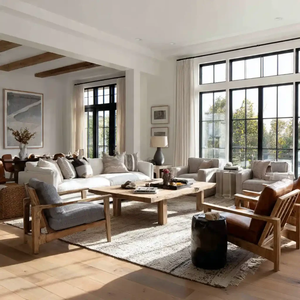 17-Nancy Meyers Living Room Idea