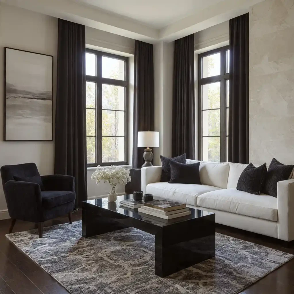 17-White Living Room Idea