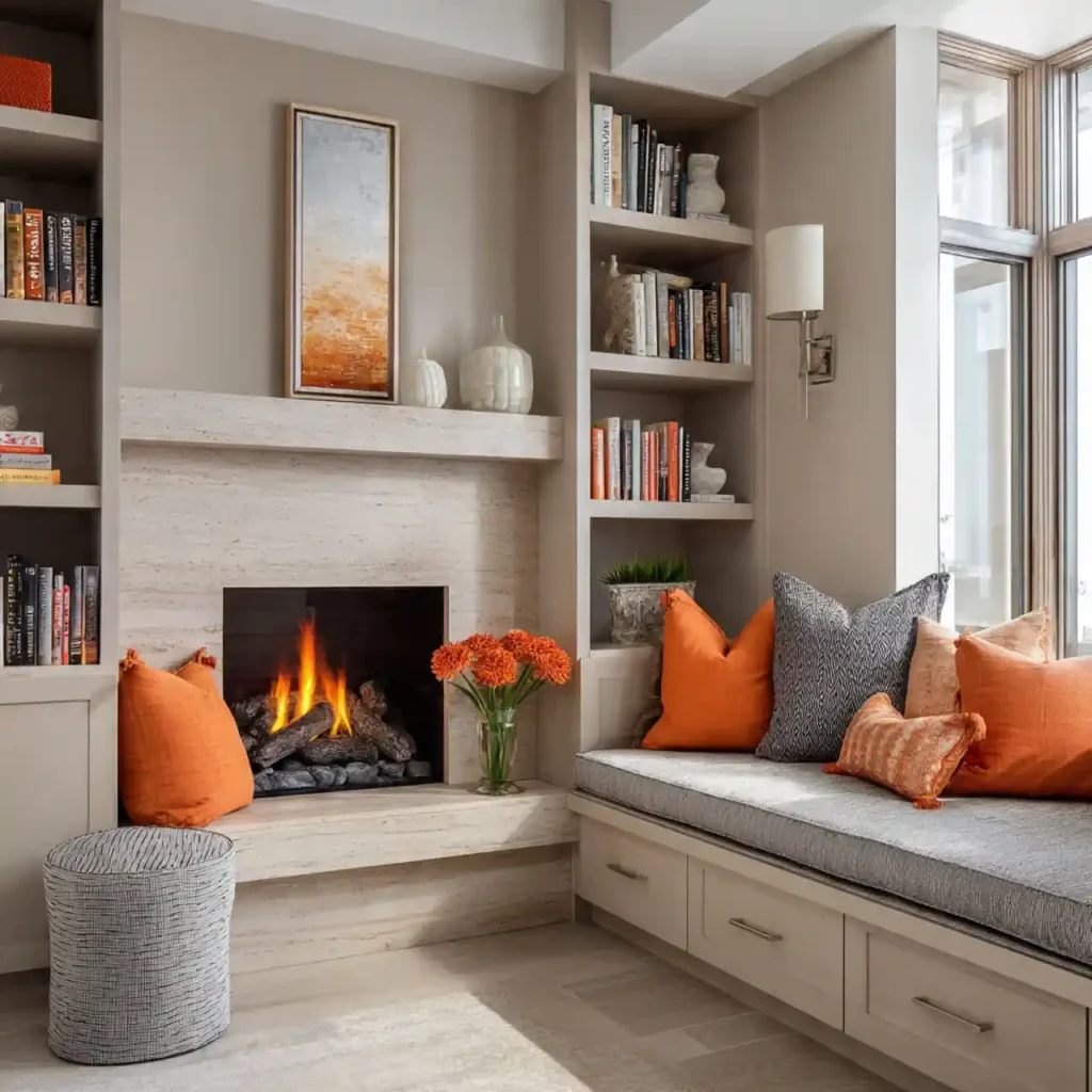 18-Modern Beige Living Room Idea