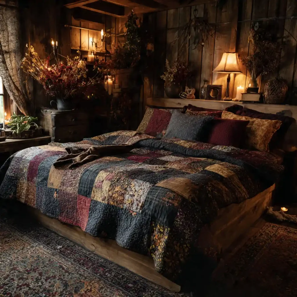 19-Budget-Friendly Dark Cottagecore House Interior Idea