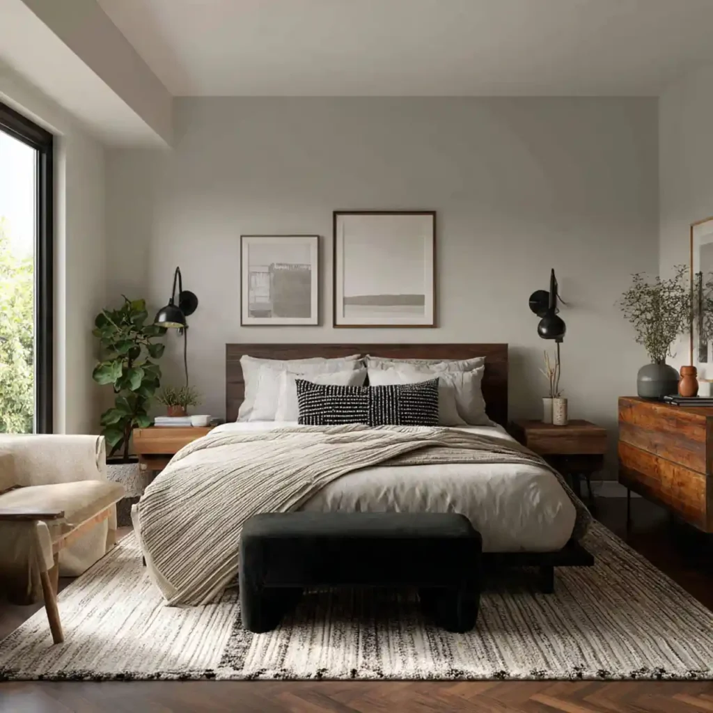 19-Minimalist Japandi Bedroom Idea