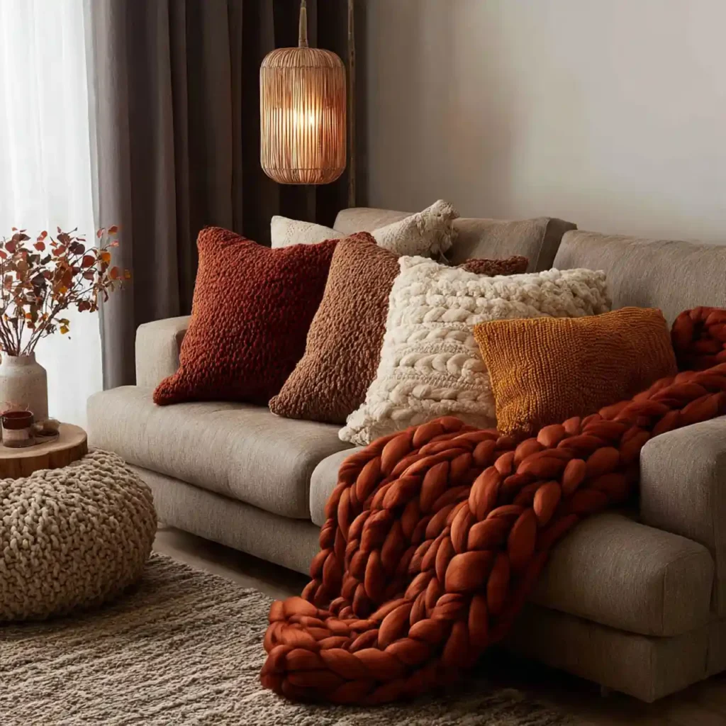 2-Fall Living Room Decor Idea