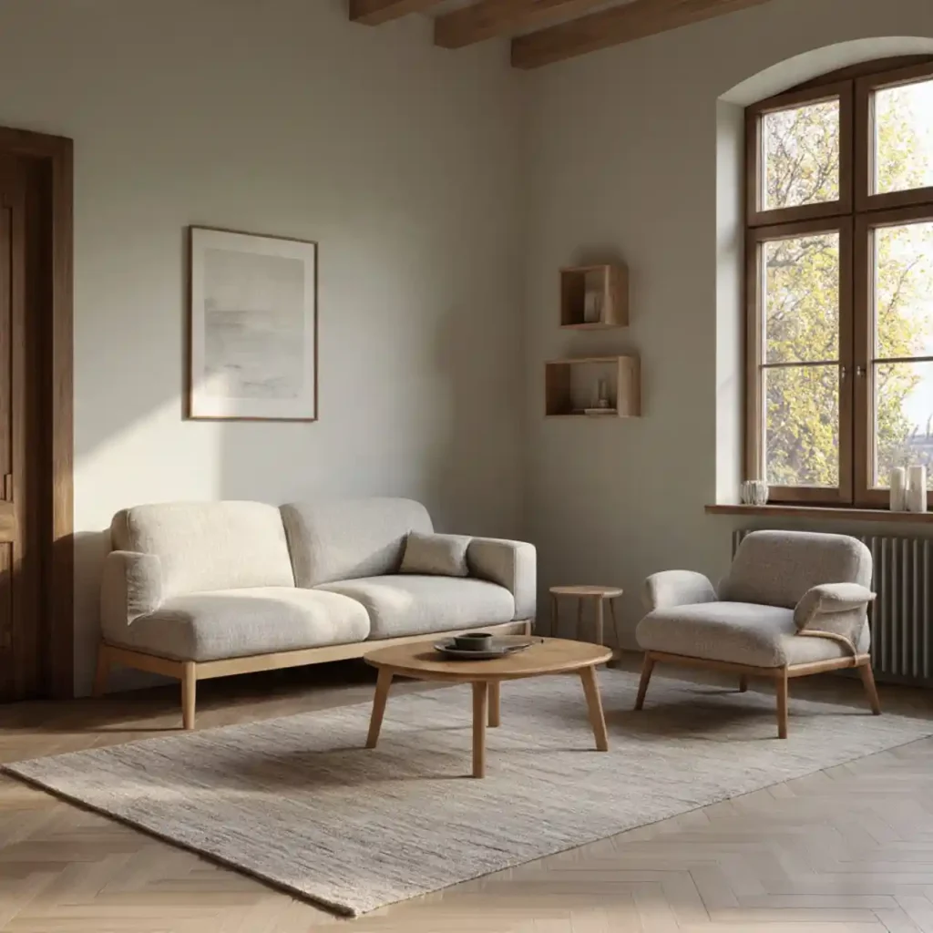 2-Japandi Living Room Idea