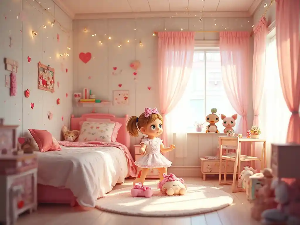 2-Little Girl Bedroom Decorating Idea