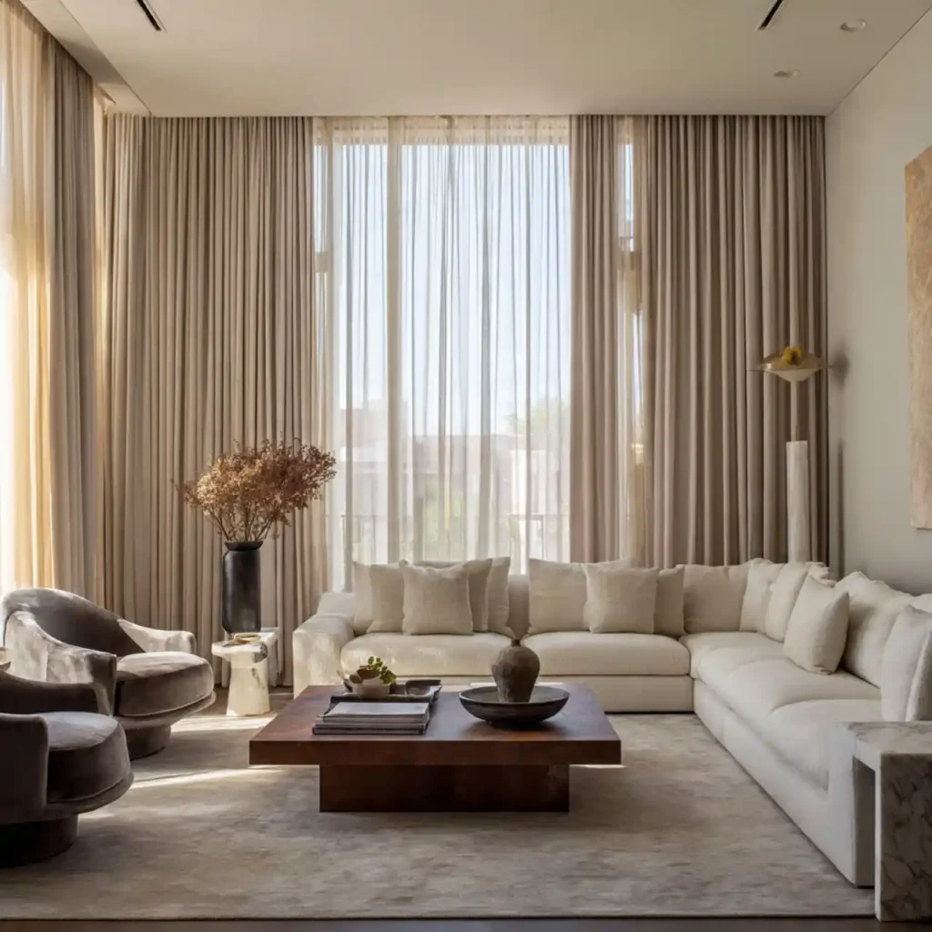 2-Living Room Curtain Ideas