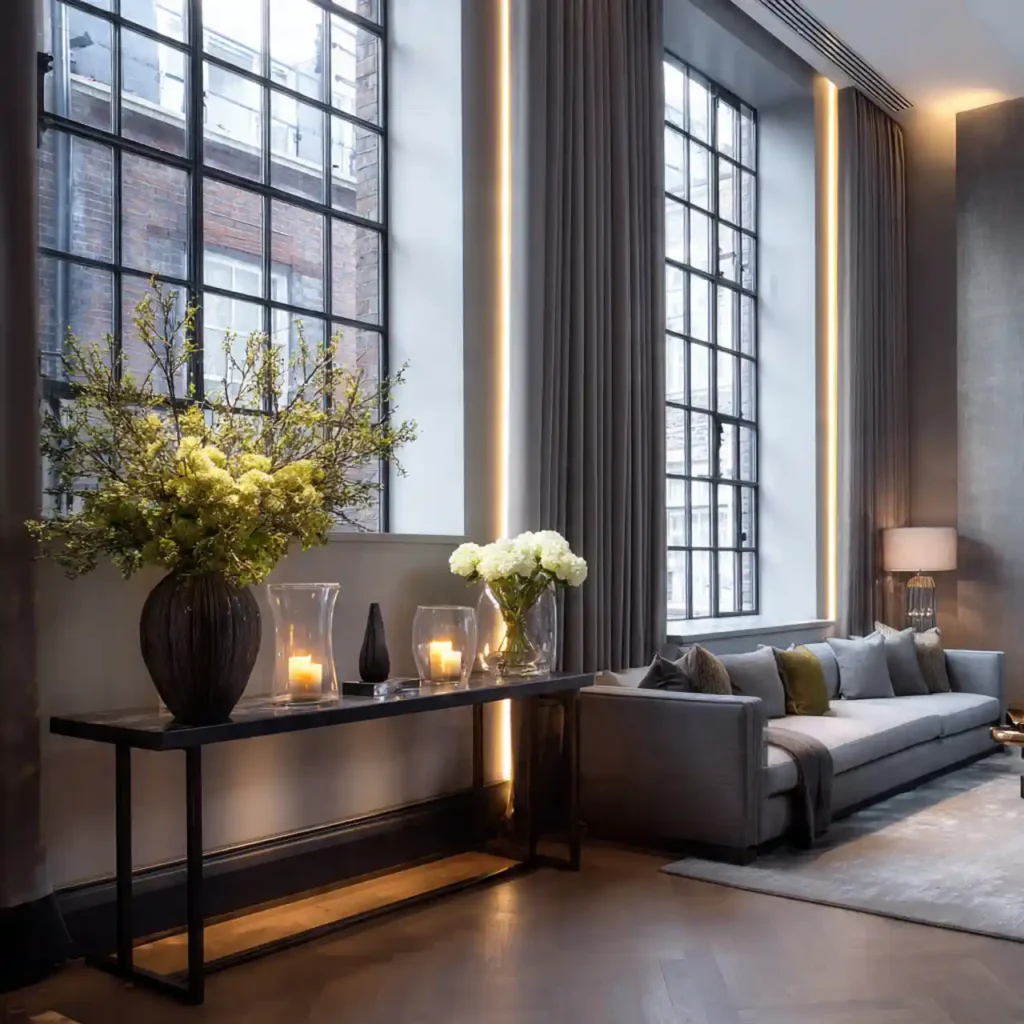 2-Long Narrow Living Room Idea