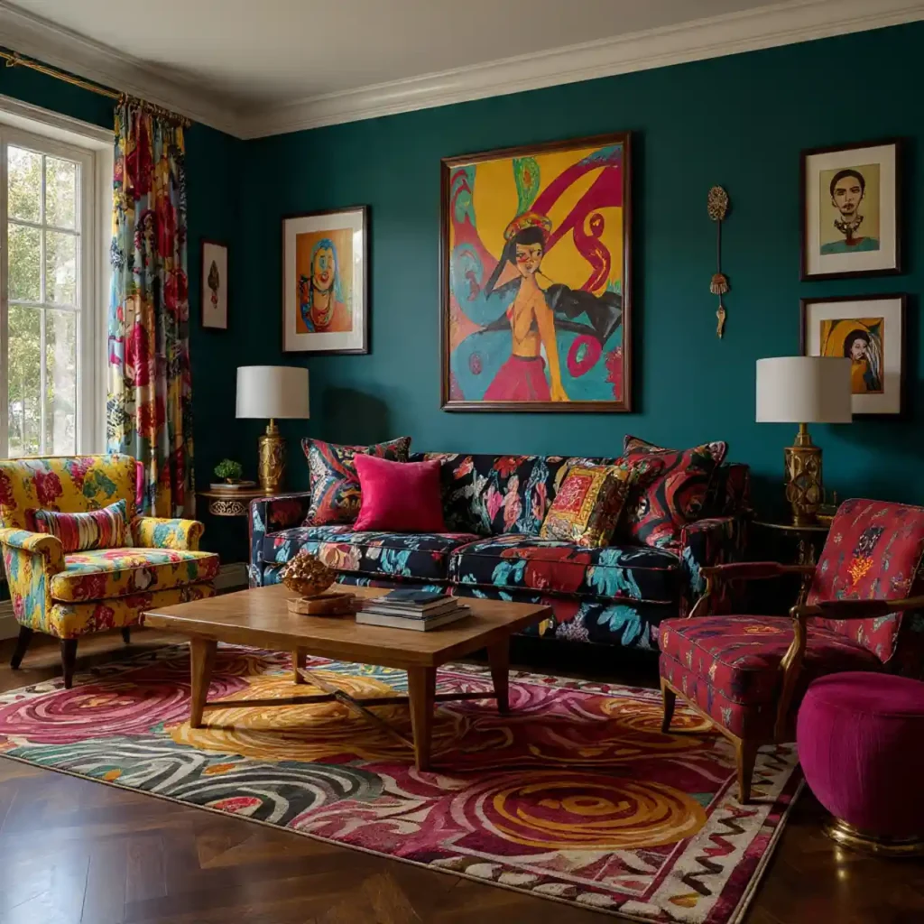 2-Maximalist Living Room Idea