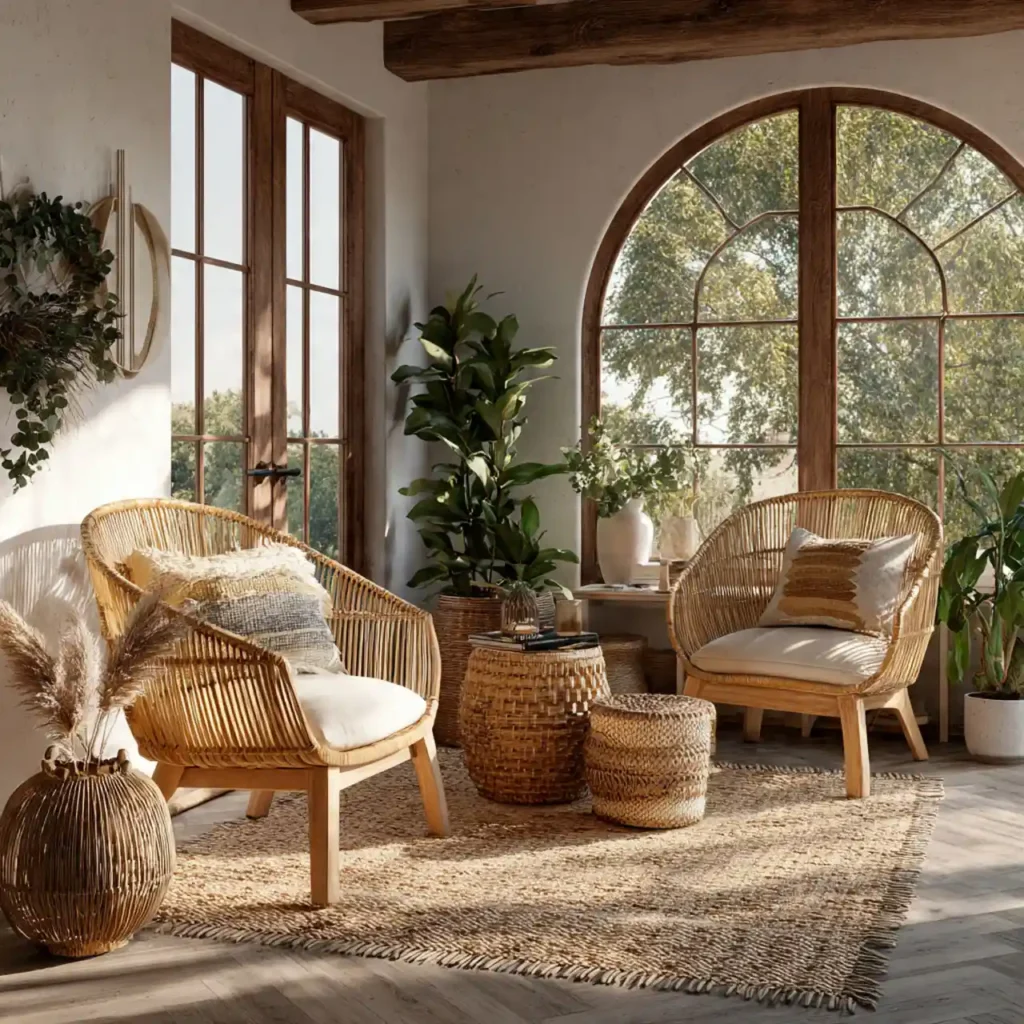 2-Modern Boho Living Room Idea