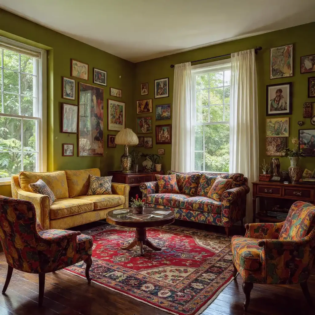 20-Maximalist Living Room Idea
