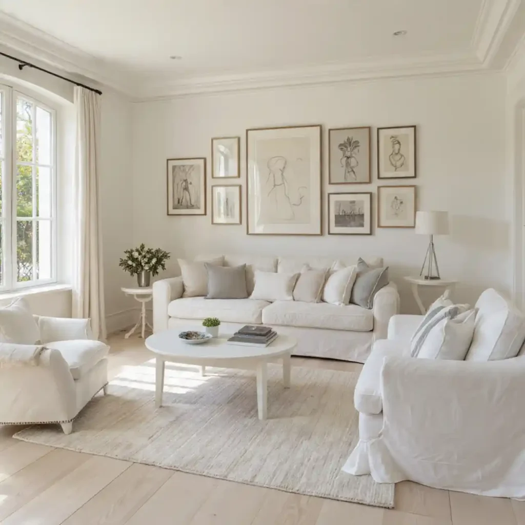 20-White Living Room Idea