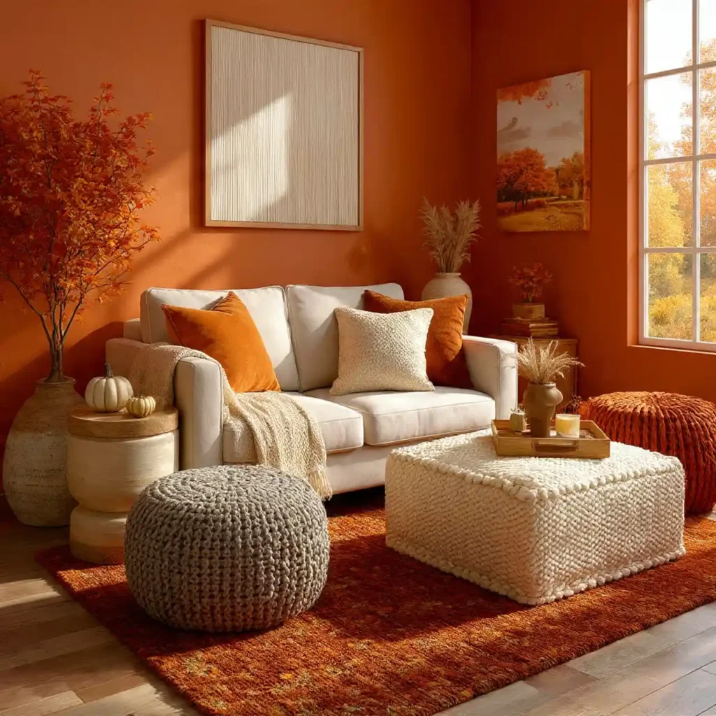 21-Fall Living Room Decor Idea