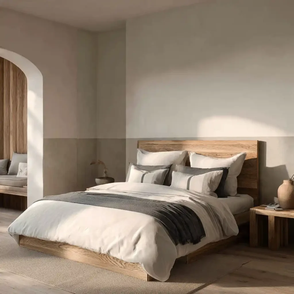 21-Modern Japandi Bedroom Idea