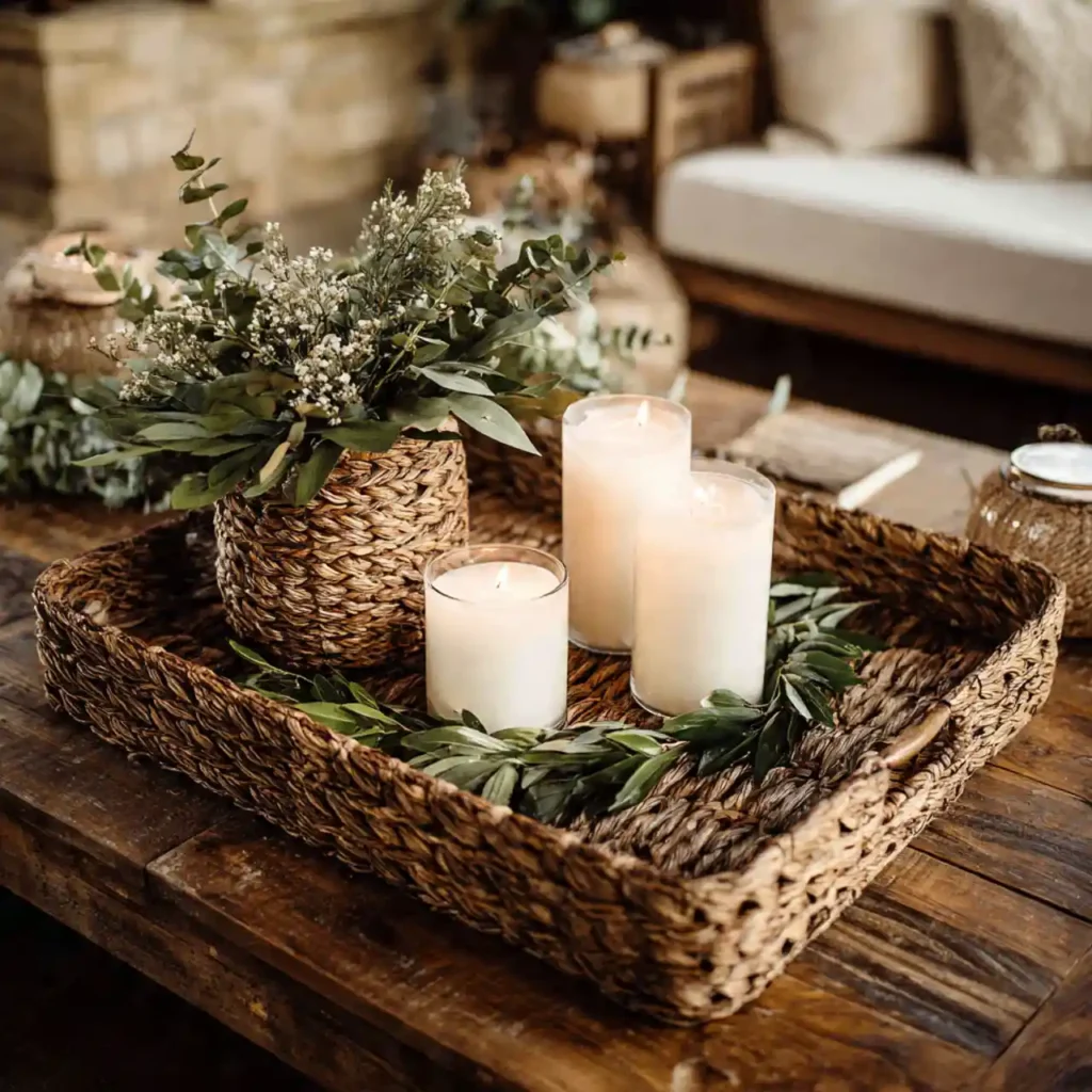 22-Fun Natural Table Setting Idea