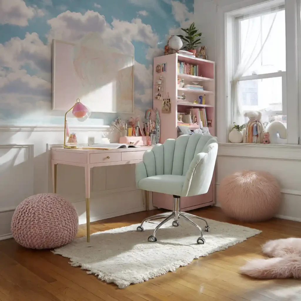 22-Little Girl Bedroom Decorating Idea