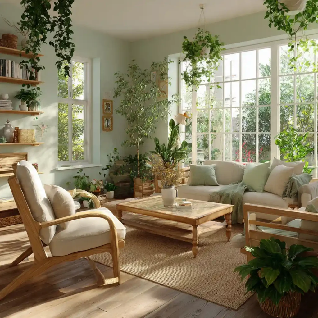 23-Cottagecore Living Room Idea