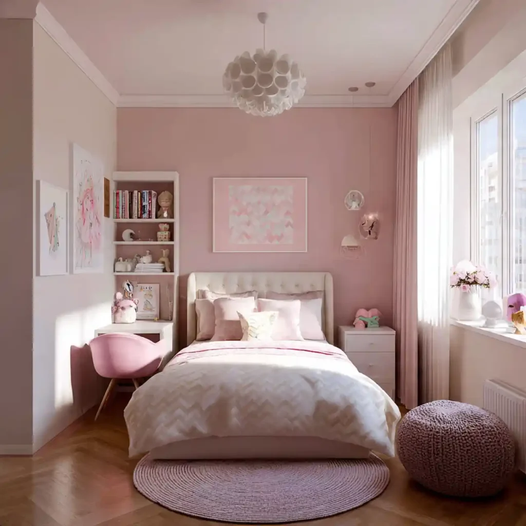 23-Little Girl Bedroom Decorating Idea