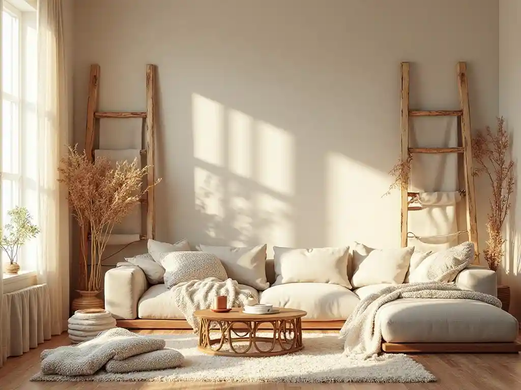 23-Modern Boho Living Room Idea