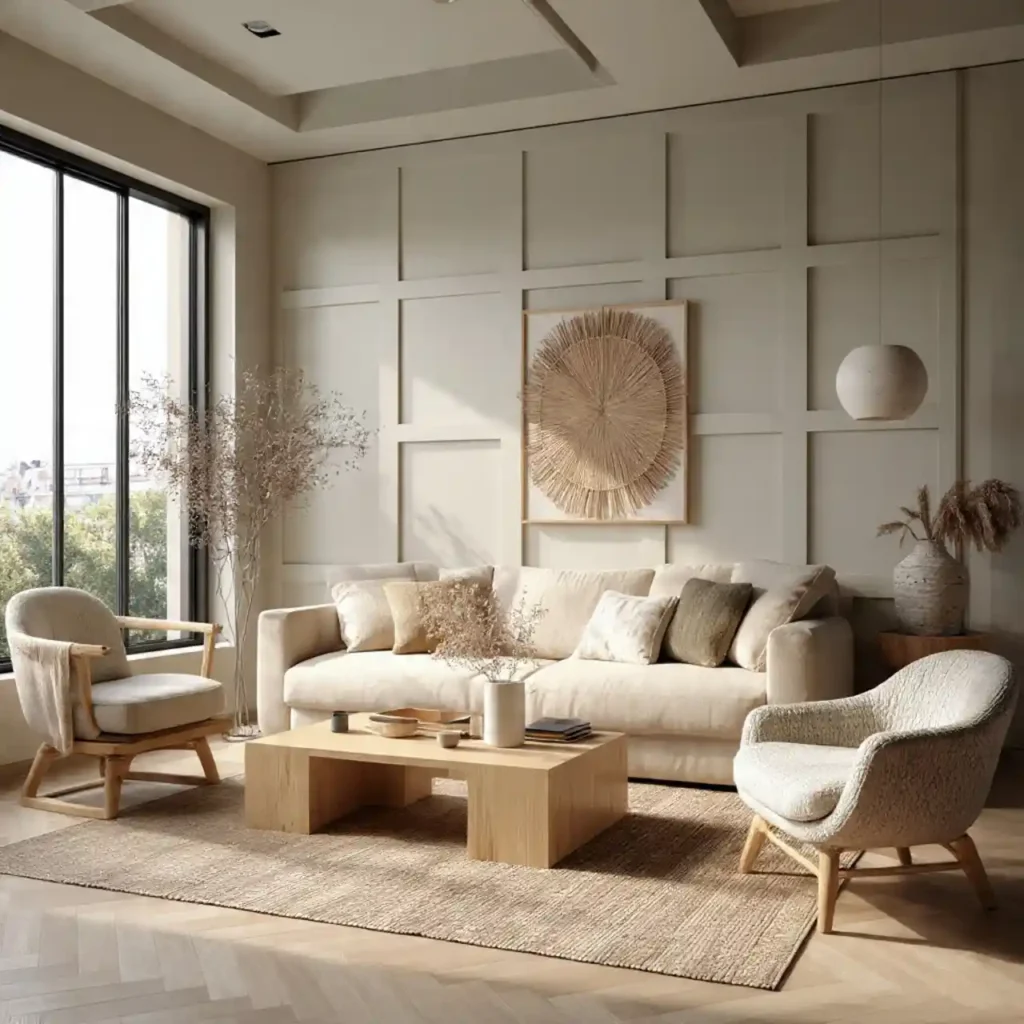 24-Neutral Living Room Idea