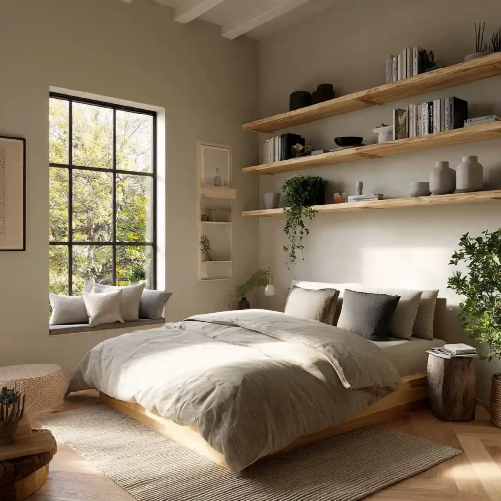 25-Japandi Bedroom Idea