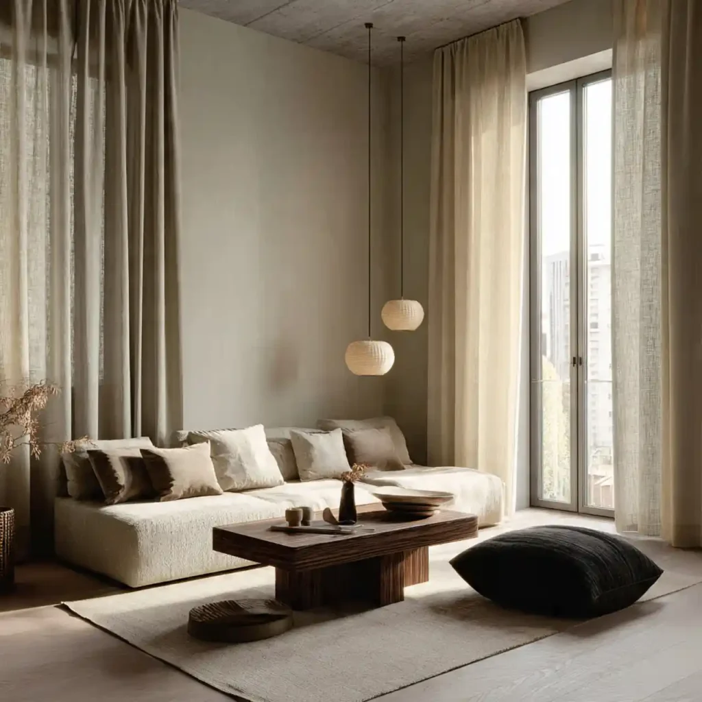 25-Japandi Living Room Idea