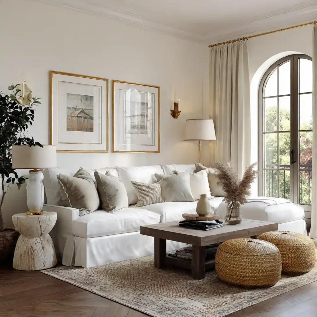 25-White Living Room Ideas