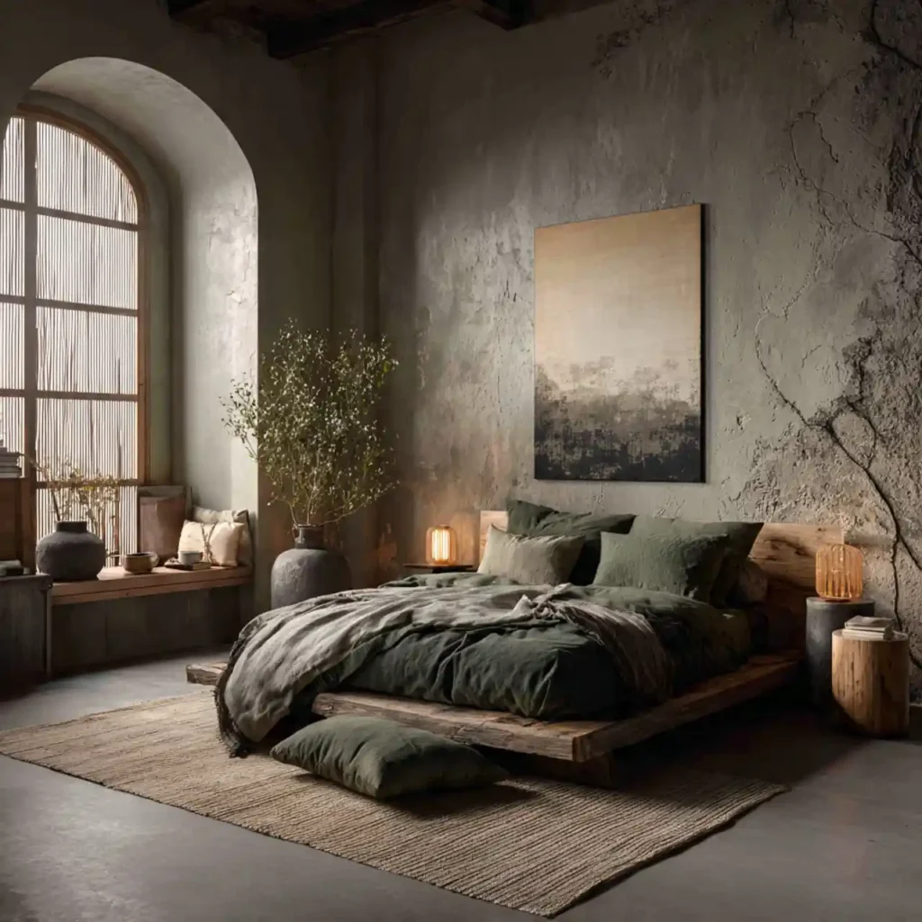 26-Japandi Bedroom Idea