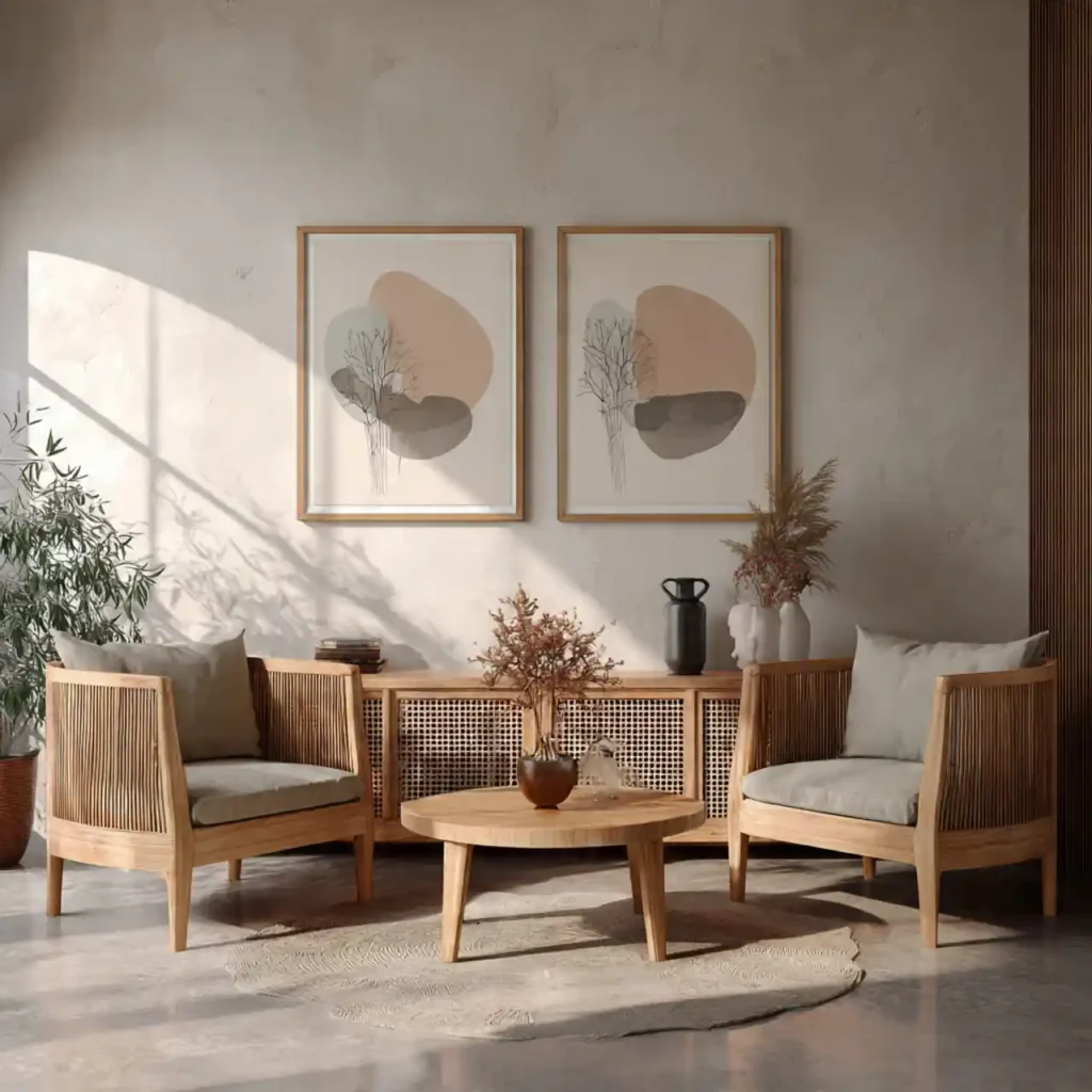 26-Japandi Living Room Idea