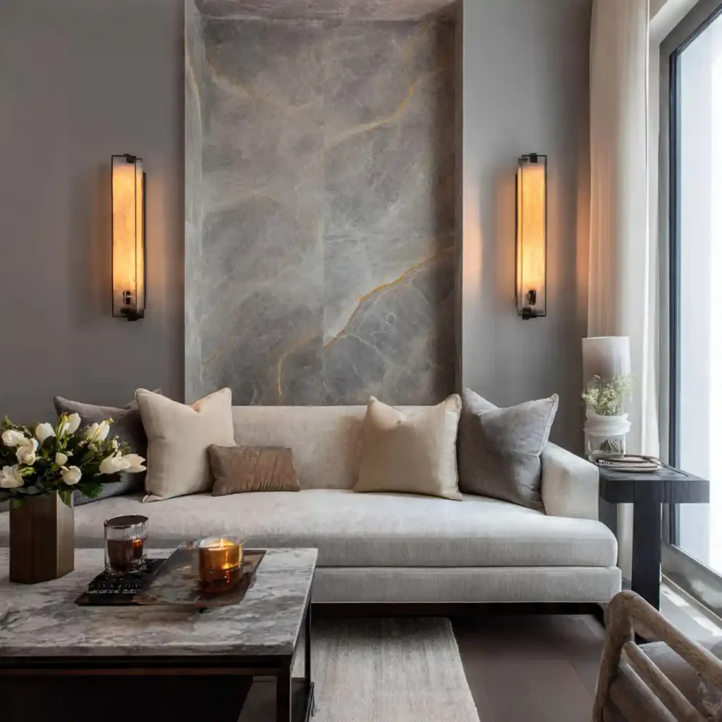 27-Long Narrow Living Room Idea