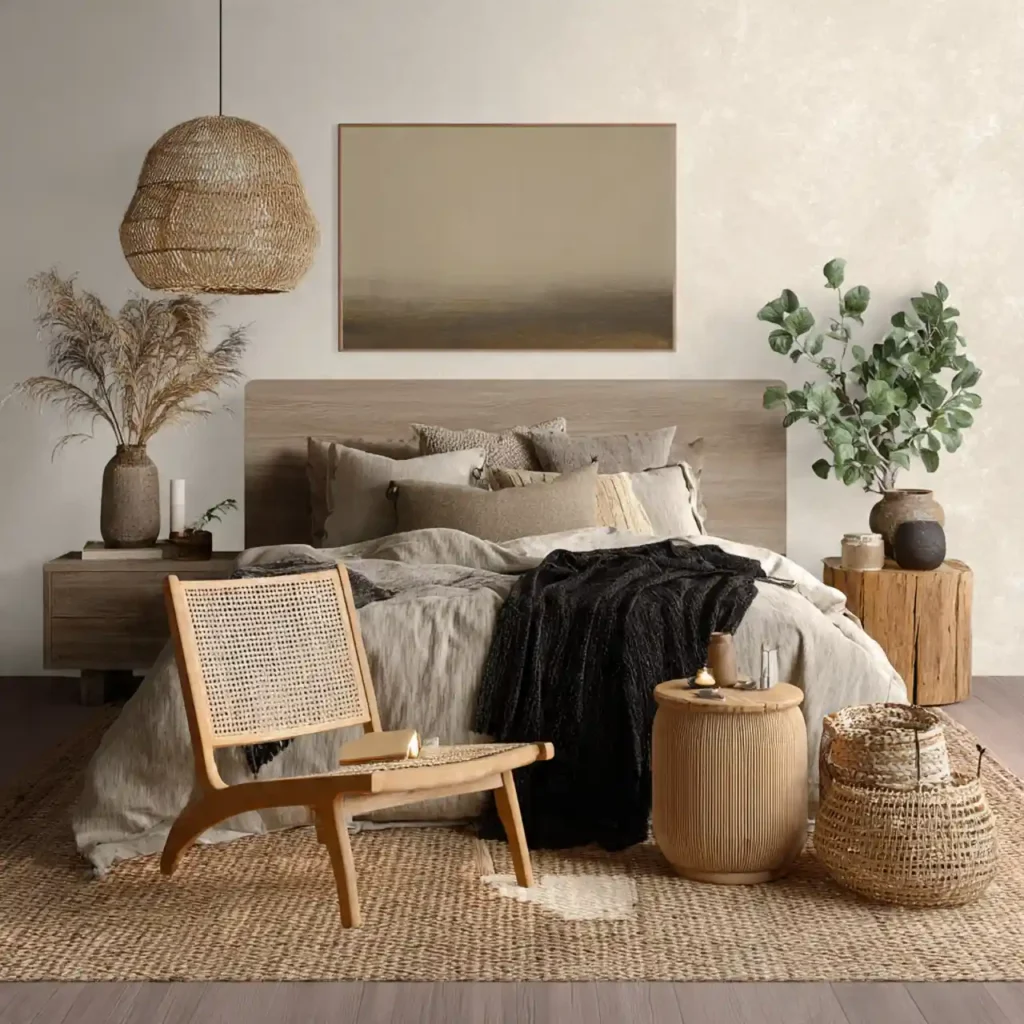 28-Japandi Bedroom Idea