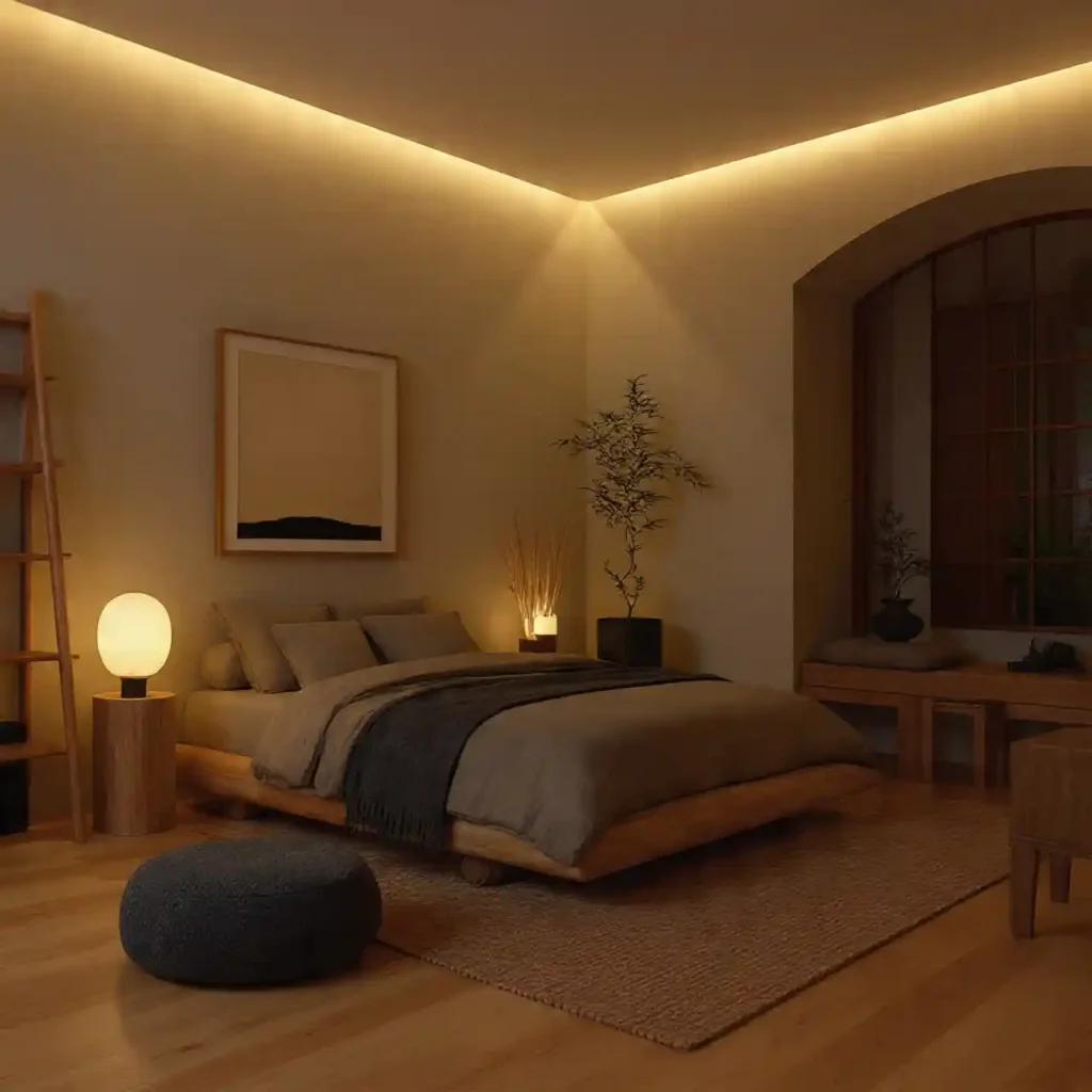 28-Minimalist Japandi Bedroom Idea