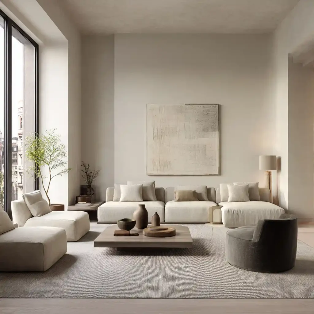 28-Minimalist Living Room Idea