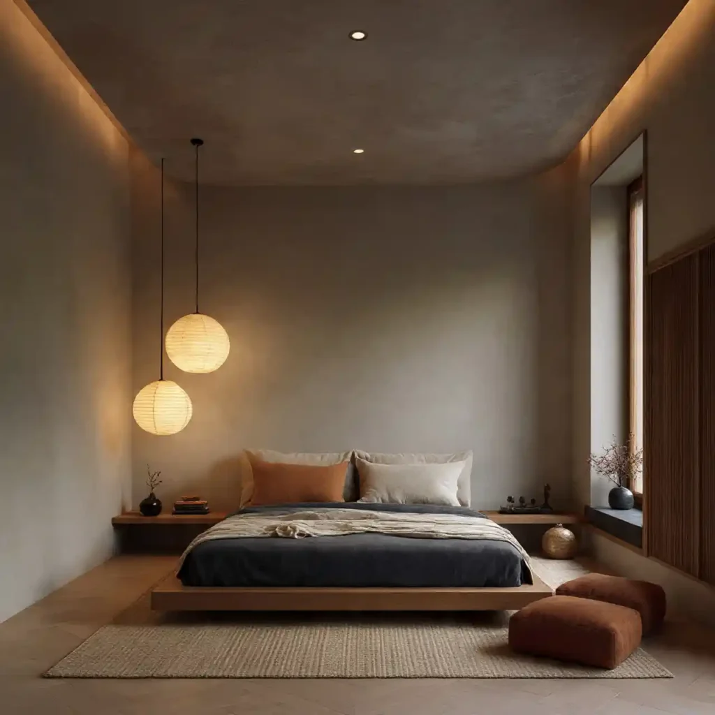 28-Modern Japandi Bedroom Idea